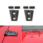 Carbon Fiber Abs Engine Hood Hinge Cover Trim Fit For Jeep Wrangler Jk 2007-17 New. Price: $19.49.