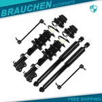 For Nissan Versa Note Front Struts Rear Shock Absorbers Suspension Kit 6PCS New. Price: $163.97.