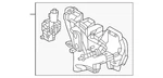 Genuine Toyota Tailgate Handle Bracket 69028-AK020 New. Price: $115.30.