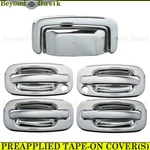 2000-2006 Tahoe Suburban Yukon Xl Chrome 4 Door Handle Covers W/pskey+tailgate New. Price: $36.15.