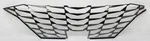 Oem Grille For Hyundai Elantra Gloss Black 86351-AA030 Used. Price: $345.00.