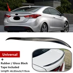 46.85''UNIVERSAL Fit For 2011-2016 Hyundai Elantra Sedan Rear Trunk Spoiler Wing New. Price: $32.99.