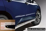 Lexus RX350 RX450H (2010-2015) Oem Body Side Moldings Set (obsidian Black) (212) New. Price: $101.08.