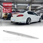 For Infiniti G25 G37 Q40 Sedan 2009-2015 Chrome Rear Trunk Spoiler Trim Replaced New. Price: $74.99.