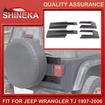Carbon Rear Tailgate Spire Tire Hinges Covers Trim For Jeep Tj Wrangler 2004-06 New. Price: $47.13.