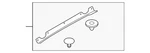 Genuine Mazda Lift-gate Seal TK49-62-76YE New. Price: $18.16.