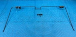 Toyota Land Cruiser LX470 Liftgate Lower Torsion Bar 68870-60010 98-07 Oem Used. Price: $60.00.
