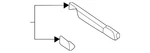 Genuine Volvo Lift-gate Pull Handle 32131022 New. Price: $67.27.