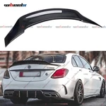Style Rear Trunk Spoiler Wing For Mercedes Benz W205 2015-21 Real Carbon Fiber New. Price: $142.49.