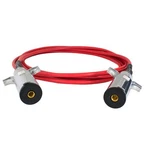 Tectran 7S152MW Trailer Power Cable Ft., Single Pole, Straight, 4 Gauge, Red, New. Price: $125.11.