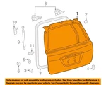 Gm Oem 03-08 Vibe Gate Hardware-lift 88969763 New. Price: $2224.77.