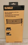 Dewalt Tailgate Net For Compact Mid Size Trucks Black Nylon Adjustable 50" X 15" New. Price: $20.50.