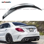 For Mercedes Benz W205 C200 C300 C43 Amg 2015-21 Rear Trunk Spoiler Wing Carbon New. Price: $70.99.