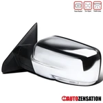Fit 2009-2012 Dodge Ram 1500 2500 Chrome Left Side Power Heat Mirror+led Signal New. Price: $105.99.