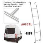 Stainless Steel 5-STEP Ladder A093TL Fit Ford Transit High Roof Vans 14-25 New. Price: $198.93.