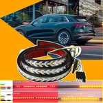 Truck Tailgate Strip Led Turn Signal Brake Red Yellow Light Bar 60" For Gmc New. Price: $24.69.