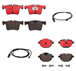 Brembo Front & Rear Ceramic Brake Pad Set With Sensors Kit For Bmw F25 F26 X3 X4 New. Price: $163.95.
