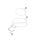 Genuine Mopar 2015 Dodge Challenger Outside Rear View Mirror Right 5PE52LAUAB New. Price: $215.45.