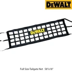 Dewalt Tailgate Net For Full Size Trucks Black Nylon Adjustable 58" X 18" New. Price: $44.64.