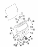Genuine Mopar 2015-2023 Jeep Renegade Rear Lift Gate Prop 68269468AA New. Price: $24.29.