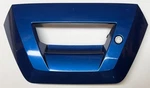 2002-2006 Cadillac Escalade Ext Tailgate Handle Bezel Surround Trim Panel Blue Used. Price: $88.11.