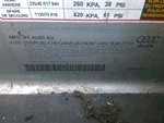 Trunk/hatch/tailgate Without Spoiler Fits 09-13 Audi A3 1137590 Used. Price: $300.00.