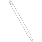 Genuine Toyota Hatch Lift Support (left) 68960-0R010 New. Price: $48.63.