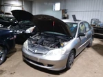 Trunk/hatch/tailgate Sedan Without Spoiler Fits 03-05 Civic 2124084 Used. Price: $850.00.