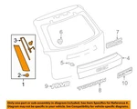 Gm Oem 10-17 Terrain Lift Gate Exterior Trim-applique Panel 22923433 New. Price: $156.71.