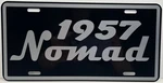 1957 Nomad Metal License Plate Chevy Bel Air Wagon Gasser Custom Classic New. Price: $23.90.