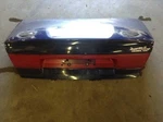 Trunk Deck Lid Fits 96 97 98 99 Saturn S-series Sedan Spoiler Ready Blue Used. Price: $280.00.