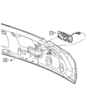 Genuine Mopar Lift-gate Handle UE14XWGAF New. Price: $86.11.
