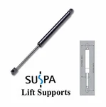Suspa C16-18001 31" Gas Prop/strut Lbs Set Of Two New. Price: $59.00.