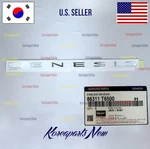 Trunk Lid Nameplate Emblem Genesis 86311T6500 Silver Oem GV80 2025-2026 New. Price: $94.99.