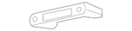 Genuine Ford Pull Handle BB5Z-78434A14-AA New. Price: $21.57.