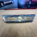 1964 Chrysler New Yorker Fuel Door Gas Cap Trim Emblem Gold Chrome Mopar Oem Used. Price: $55.00.
