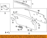 Gm Oem 19-22 Blazer Lift Gate Interior Trim-pull Pocket Cover 84564355 New. Price: $27.96.