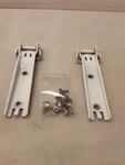 Jeep Jk Wrangler Oem Tailgate Hinges Pair Bright White PW7 2007-2017 130900 Used. Price: $58.50.