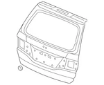 Genuine Honda Tailgate (dot) 68100-SHJ-A70ZZ Qty New. Price: $1201.09.