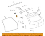 Gm Oem 10-14 Cts Lift Gate Hardware-wedge 25808027 New. Price: $39.31.