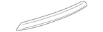 Genuine Nissan Lift-gate Finish Panel 90810-9PG3D New. Price: $213.96.