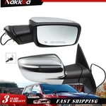 Chrome For 2013-2019 Dodge Ram 1500 Power Folding Heated Right Mirror+led Signal New. Price: $122.22.