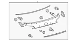 Genuine Lexus Finish Panel 76801-78090-A1 New. Price: $625.19.