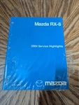 Sealed 2004 Mazda RX-8 Factory Original Service Highlights Shop Repair Manual New. Price: $75.00.