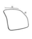 Genuine Mopar Lift-gate Opening Seal 68576917AA New. Price: $14.61.