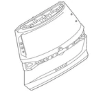 Genuine Nissan Lift-gate 90150-6TA0A New. Price: $323.56.