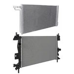 Radiator & Ac Condenser Cooling Kit 2015-18 Ford Focus 2.0 L4 1999CC 4-DOOR New. Price: $107.94.