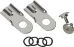 Kentrol 30564 Polished Silver Tailgate Latch Pair 76-86 CJ7 / CJ8 New. Price: $28.99.