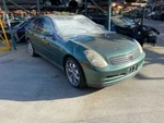 03 Infiniti G35 Sedan Rear Decklid Green (D10) Oem H4300AM6MM Used. Price: $409.79.