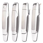 4PCS Exterior Door Handle Chrome For 2007-2014 Chevrolet Gmc Cadillac 20828238 New. Price: $35.99.